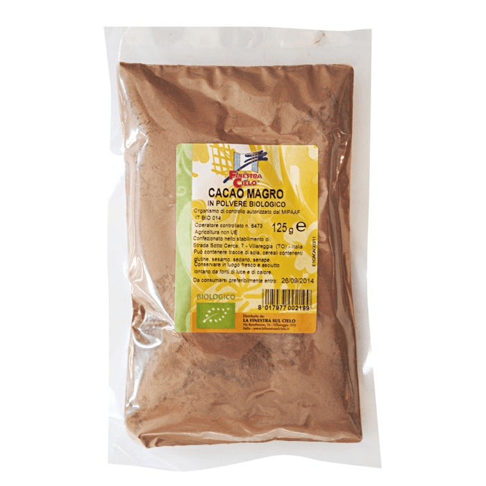 La Finestra sul Cielo Cacao Magro Bio 125 g