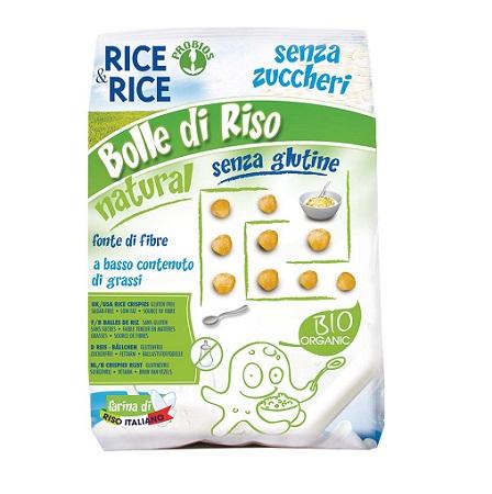 R&R Bolle di Riso Naturale Snack Leggero 150 g