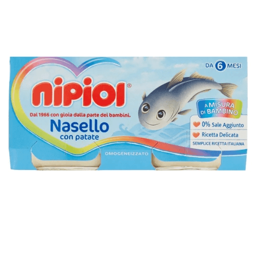 Nipiol Omogeneizzato Di Nasello con Patate 2 x80 g