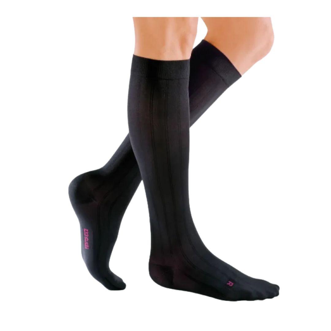 Medi Cotton Med Gambaletto Uomo 70 Den (15mmhg) Colore Nero Taglia 5