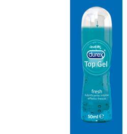 Durex Top Gel Fresh Lubrificante Intimo Effetto Fresco 50 ml