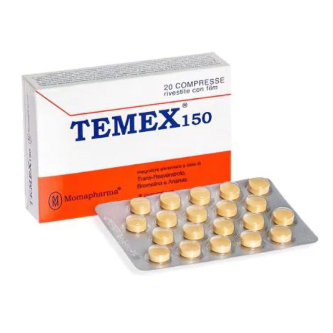 Temex 150 Integratore a Base di Bromelina 20 Compresse