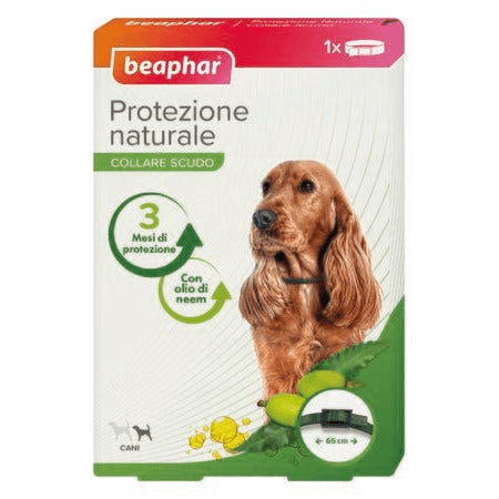 Beaphar Protezione Naturale Collare Antiparassitario Cane Piccolo/Medio 65cm Di