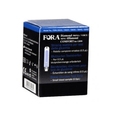 Fora Diamond GD50 Strisce Reattive Glicemia 50 Pezzi