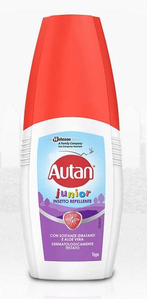 Autan Junior Vapo Insetto-Repellente con Aloe Vera 100 ml