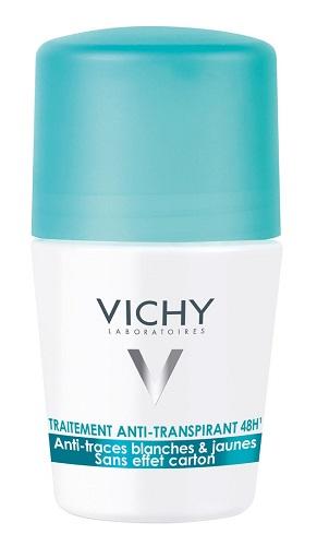 Vichy Deodorante Roll-on Anti-traspirante 48H Anti-tracce 50 ml