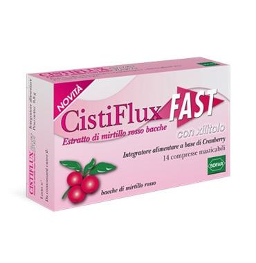 Sofar Linea Benessere Vie Urinarie Cistiflux Fast Integratore 14 Compresse Mast