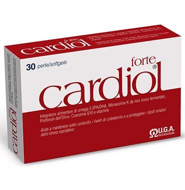 UGA Nutraceuticals Linea Salute del Cuore Cardiol Forte Integratore 30 Capsule