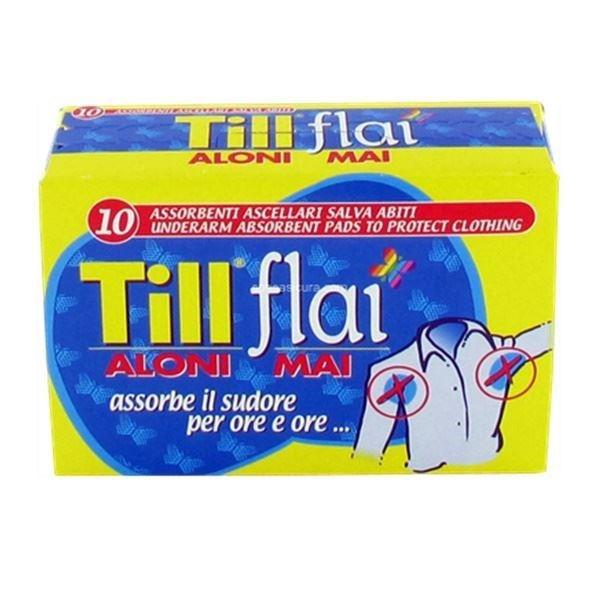 Till Flai Assorbenti Ascellari Contro gli Aloni 10 Pezzi