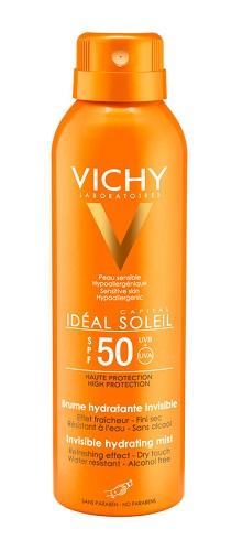 Vichy Ideal Soleil SPF50 Spray Solare Protezione Invisibile 200 ml