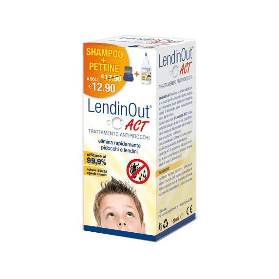 Lendinout Act Trattamento Antipidocchi 150 ml