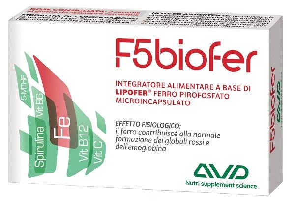 F5 Biofer Integratore di Ferro 30 capsule