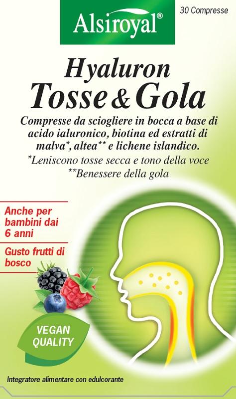 Hyaluron Tosse & Gola 30 Compresse
