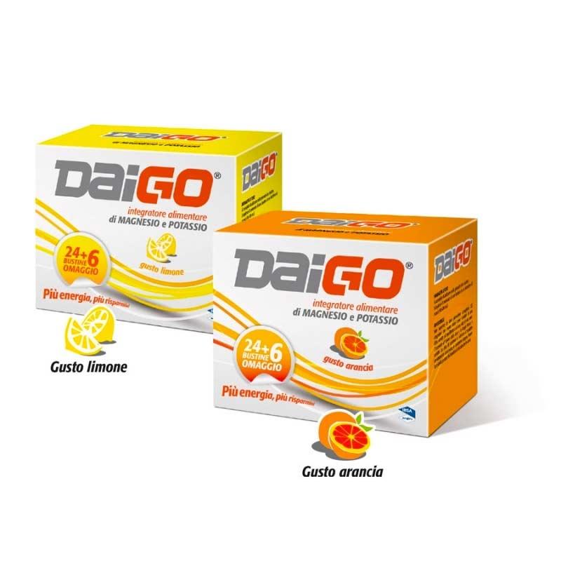 IBSA Linea Vitamine e Minerali Daigo Integratore Alimentare Arancia 30 Buste