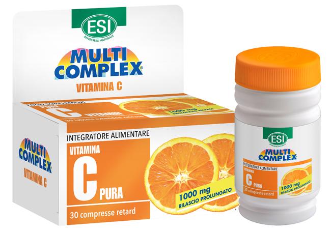Esi Vitamina C Pura Retard Integratore per il Sistema Immunitario 30 compresse
