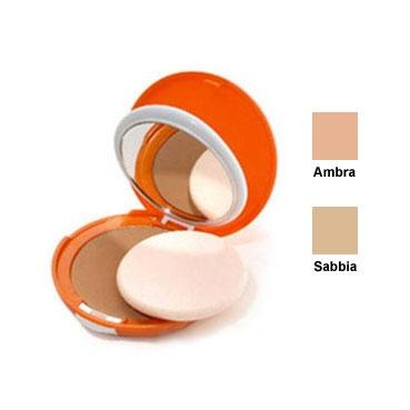Lichtena Crema Solare Compatta Colorata SPF50+ Pelli Sensibili Ambra