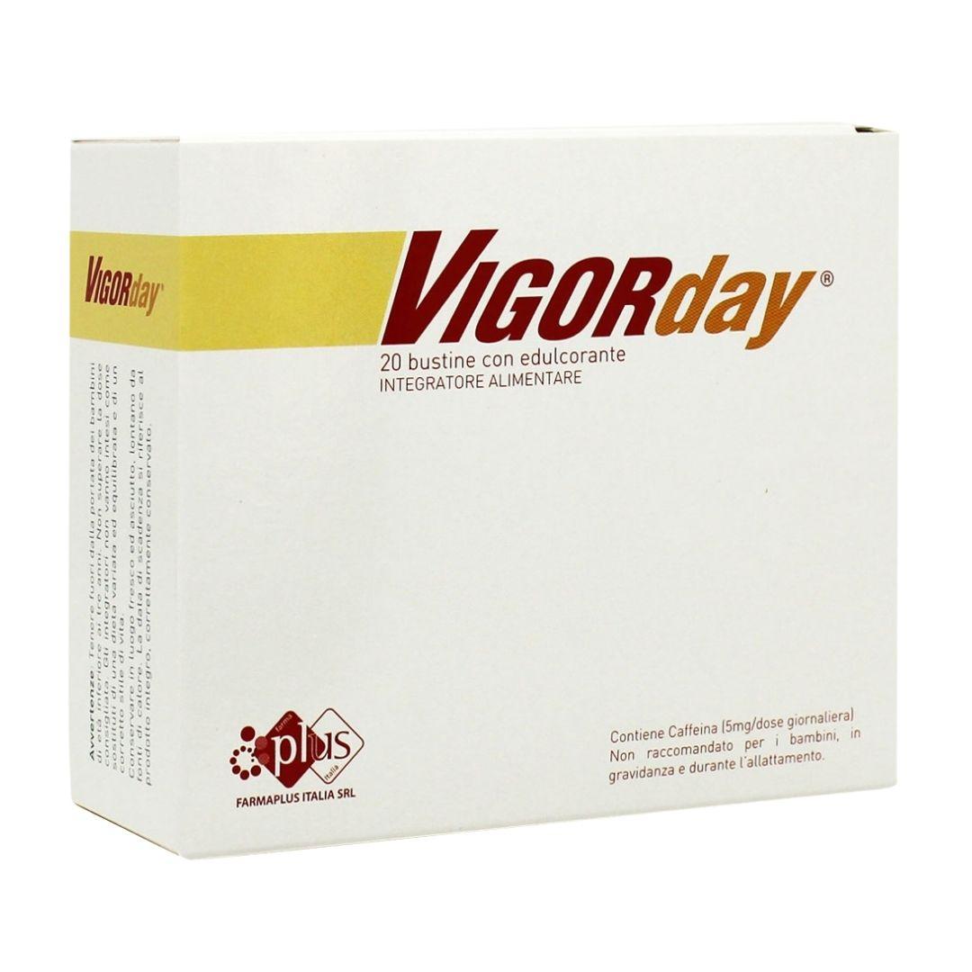 Vigorday Polvere Integratore con Gingeng e GuaranĆ 20 bustine