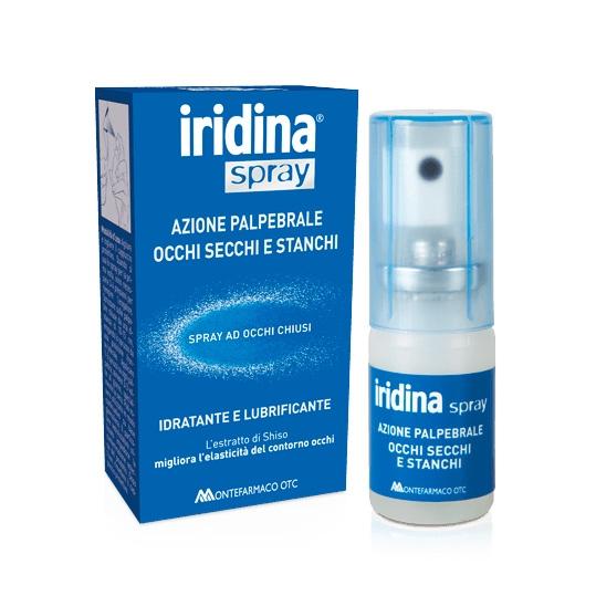 Montefarmaco Iridina Spray per Occhi Secchi e Stanchi 10 ml