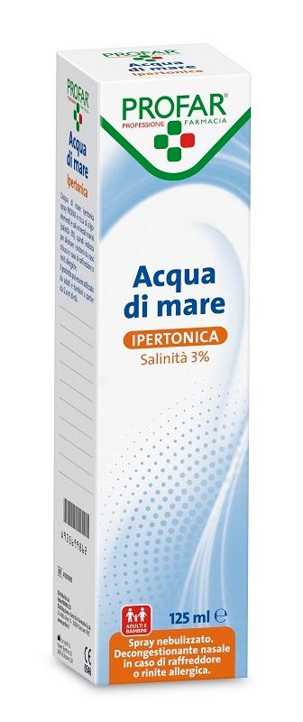 Profar Spray Nasale Acqua di Mare Ipertonica 125 ml