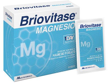 Briovitase Magnesio Integratore per Stress e Ansia 20 Bustine