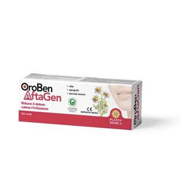 Planta Medica Linea Trattamento Afte OroBen AftaGen Gel Orale Lenitivo 15 ml