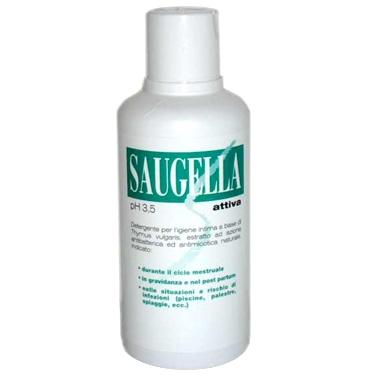 Saugella Linea Attiva Verde Dermoliquido Detergente Intimo Delicato 500 ml Offer