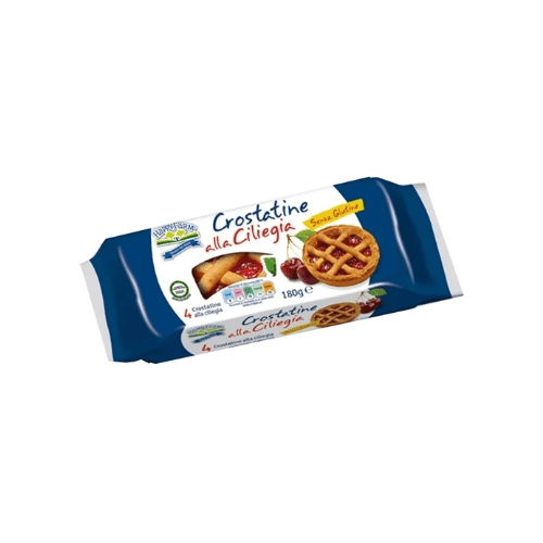 Happy Farm Crostatine Alla Ciliegia Senza Glutine 180 g