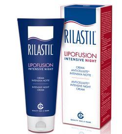 Rilastil Lipofusion Crema Intensiva Notte Contro la Cellulite 200 ml