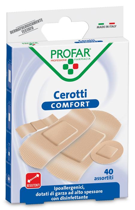 Profar Cerotti Classici Assortiti per Ferite 40 Pezzi