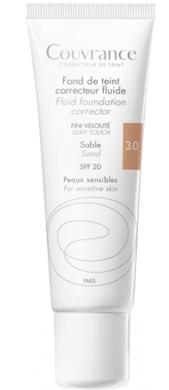 Avene Couvrance Fondotinta Correttore Fluido SPF20 Colore 3.0 Sabbia