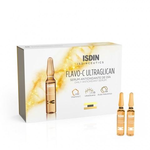 ISDIN Isdinceutics Flavo C Ultraglican Siero Antiossidante da Giorno 10 Fiale