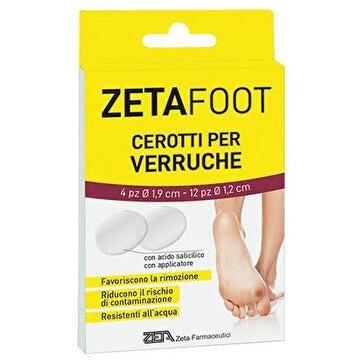 Zeta Foot Cerotti Verruche Assortiti 16 Pezzi