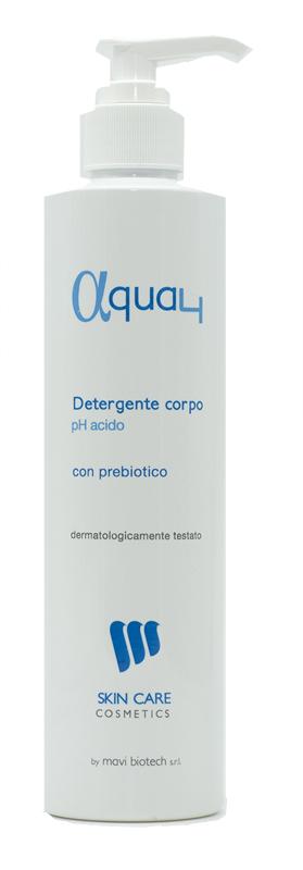 Aqua 4 Detergente Delicato Idratante per Tutti i Tipi di Pelle 300ml