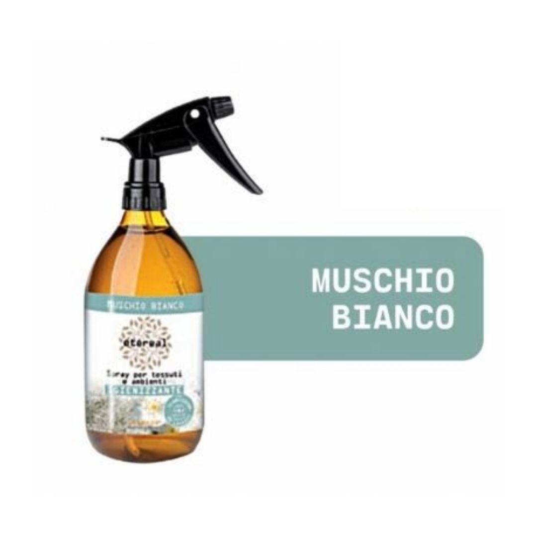 Etereal Spray Per Tessuti E Ambienti Igienizzante Muschio Bianco 250 ml