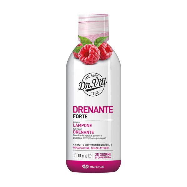 Dr. Viti Drena Forte Integratore Drenante Gusto Lampone 500 ml