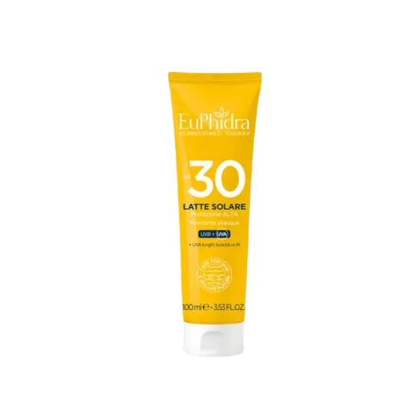 Euphidra Latte Solare Spf 30 Protezione Alta Corpo Travel Size 100 ml