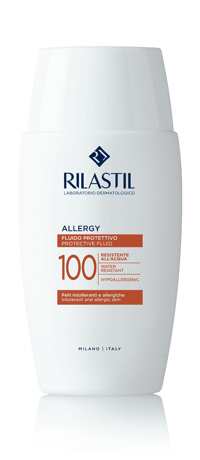 Rilastil Sun System Allergy Fluido Protettivo SPF50+ per Pelli Allergiche 50 ml