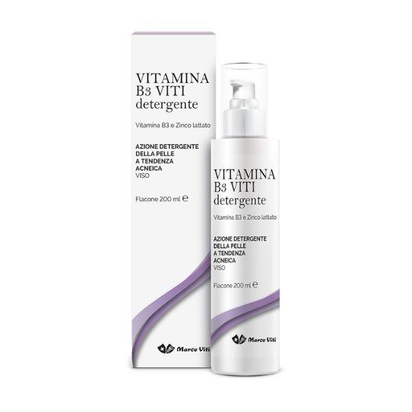 Marco Viti Vitamina B3 Detergente per Pelli a Tendenza Acneica 200ml
