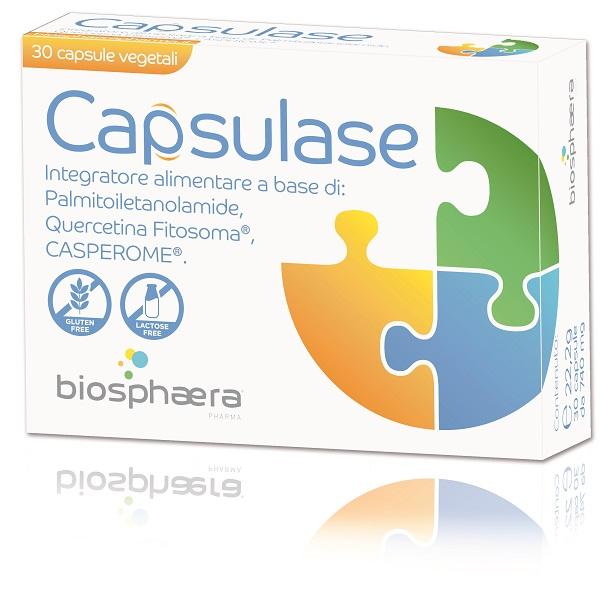 Capsulase Integratore Antiossidante con Vitamina E Per Stati di Tensione Localizzati 30 Capsule