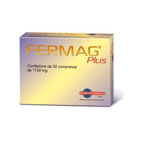 Fermag Plus Integratore di Vitamine Per Gravidanza e Allattamento 30 Compresse