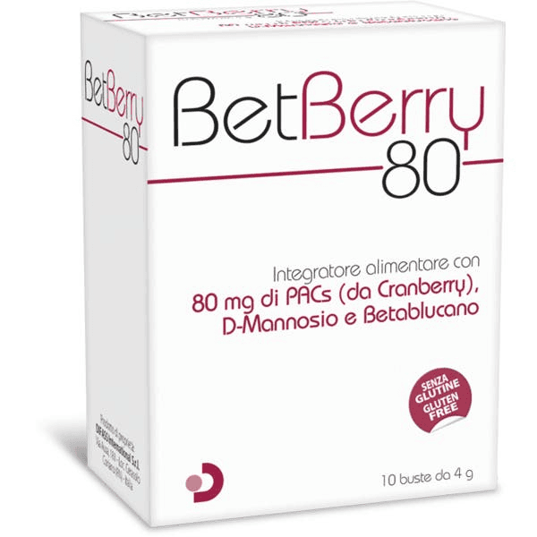 Betberry 80 Integratore 10 Bustine