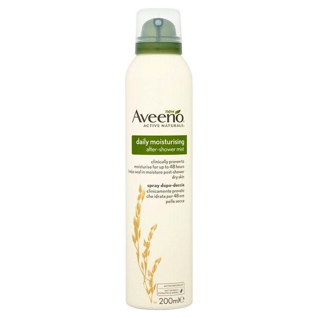 Aveeno Linea Cura Quotidiana della Pelle Spray Idratante Dopo Doccia 200 ml