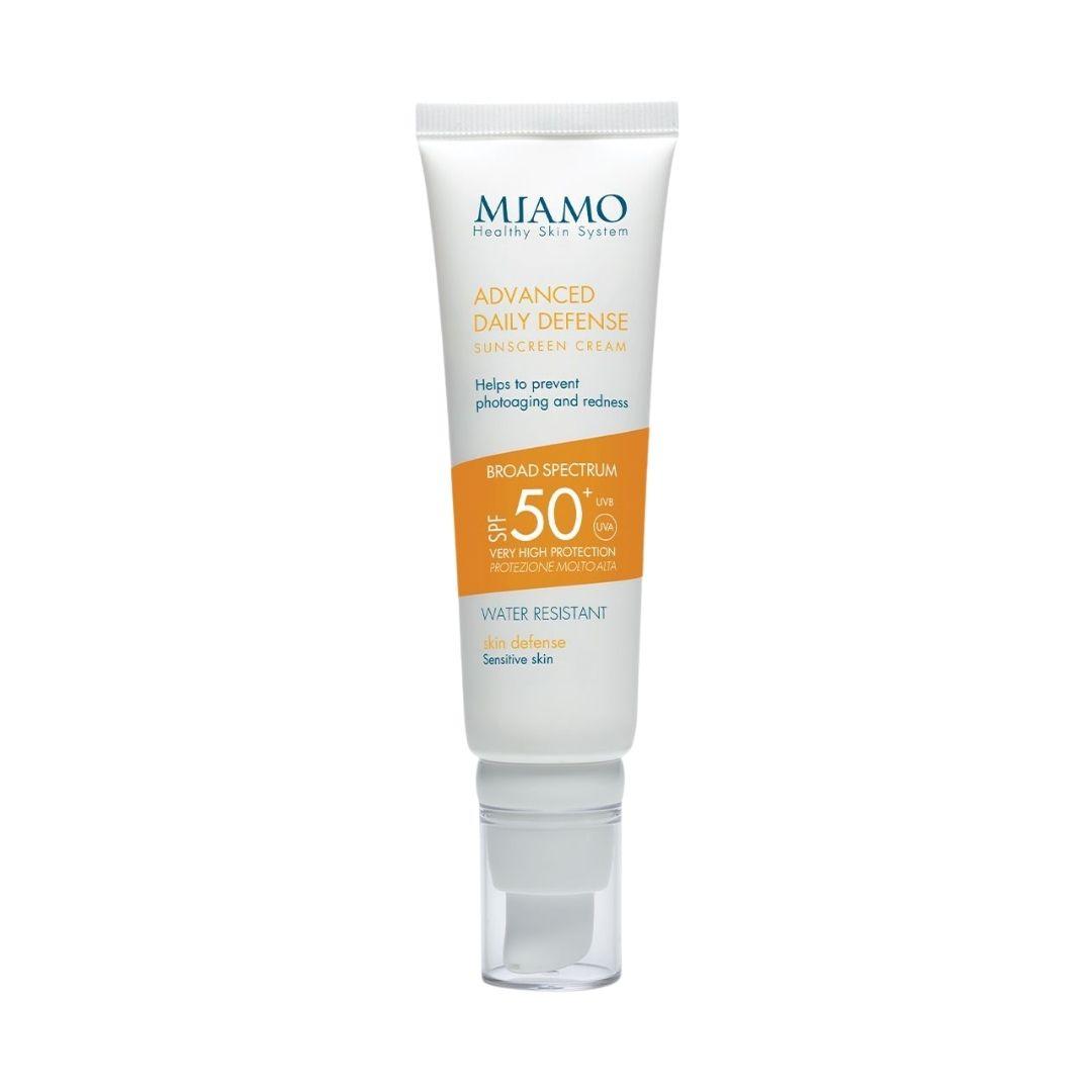 Miamo Advanced Daily Defence Sunscreen SPF50+ Solare Fotoinvecchiamento 50ml