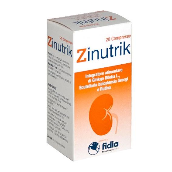 Fidia Zinutrik Integratore Alimentare 20 Compresse