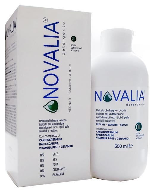 Novalia Detergente Olio Delicato Per Pelle Sensibile e Reattiva 300 ml