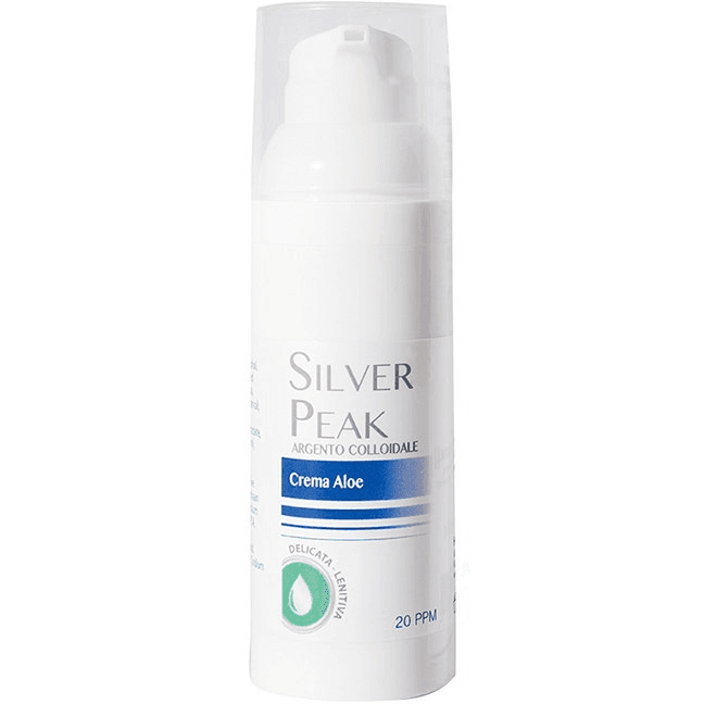 Silver Peak Crema Aloe Argento Colloidale 50ml