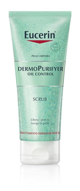 Eucerin DermoPurifyer Oil Control Scrub Viso e Corpo per Pelle Impura 100 ml