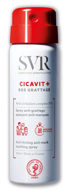Laboratoires Svr Cicavit Sos Grattage Spray Lenitivo Anti-Prurito 40 ml