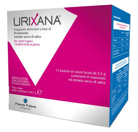 Urixana Integratore per le Vie Urinarie 43 bustine