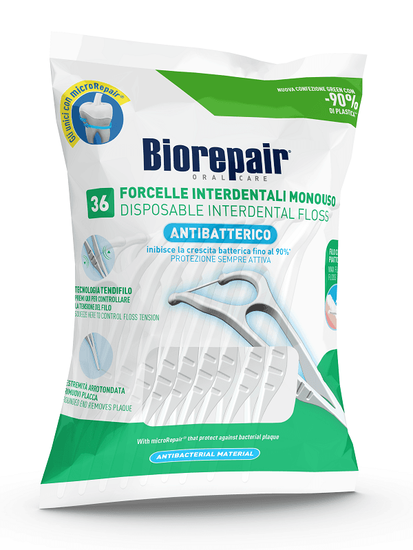Biorepair Forcelle Interdentali Monouso 36 Pezzi